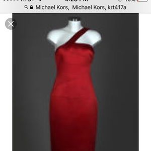 Gorgeous red cocktail dress